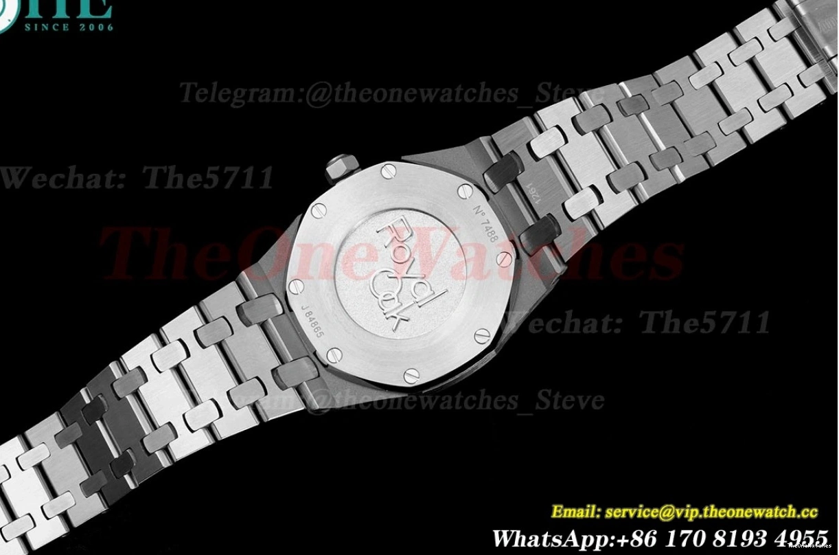 SS JJF Swiss Qtz Ladies 33mm Oak Stk Royal SS Cream 0125